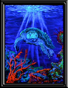 sea turtle painting